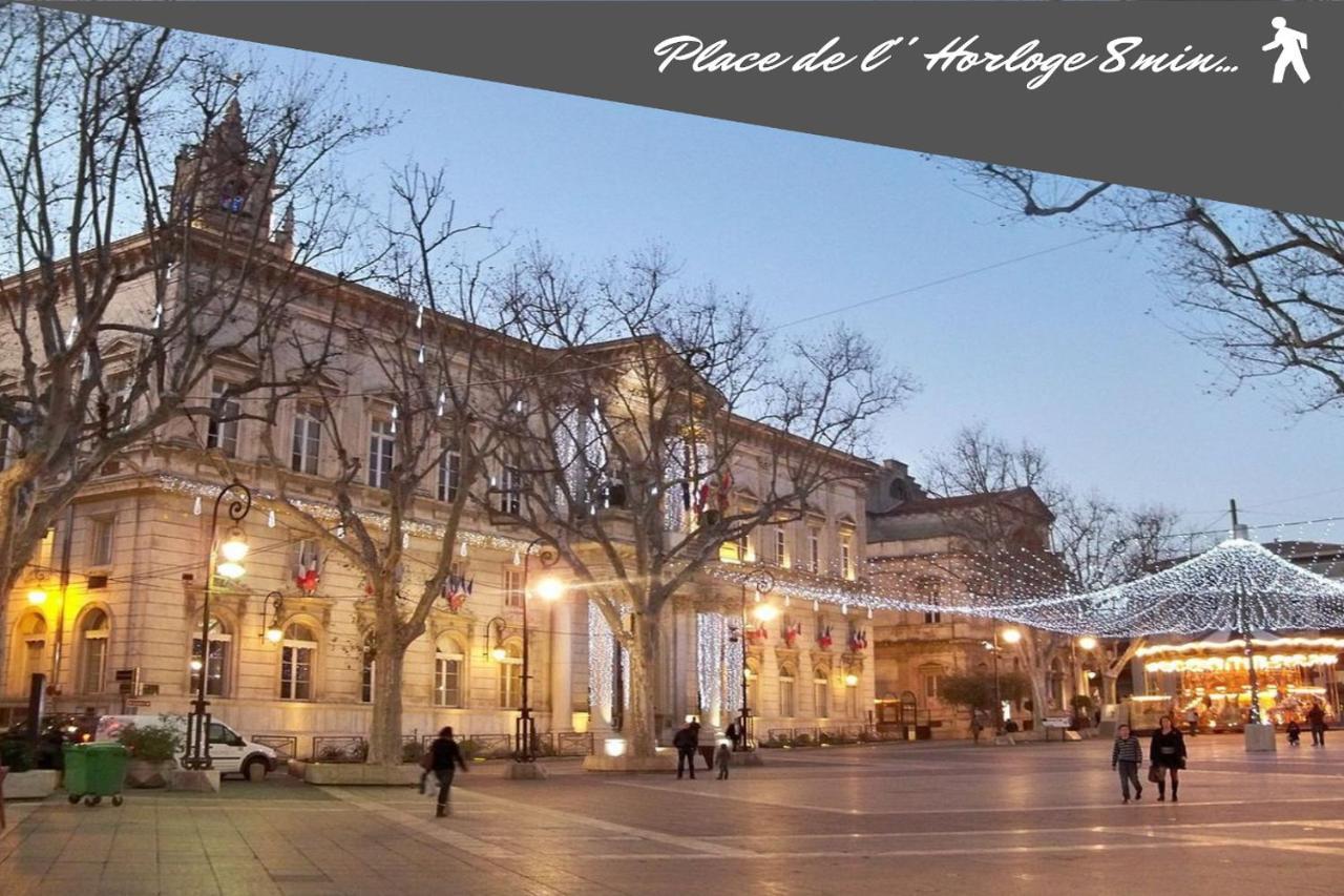 Le Chapeau Rouge Au Coeur Du Centre Historique อาวีญง ภายนอก รูปภาพ